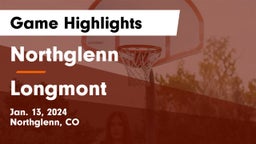 Northglenn  vs Longmont  Game Highlights - Jan. 13, 2024