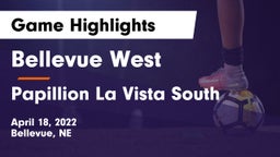 Bellevue West  vs Papillion La Vista South  Game Highlights - April 18, 2022