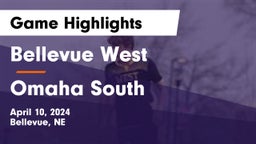 Bellevue West  vs Omaha South  Game Highlights - April 10, 2024