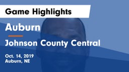 Auburn  vs Johnson County Central  Game Highlights - Oct. 14, 2019
