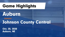 Auburn  vs Johnson County Central  Game Highlights - Oct. 20, 2020