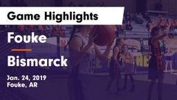 Fouke  vs Bismarck  Game Highlights - Jan. 24, 2019