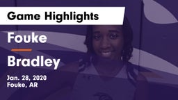 Fouke  vs Bradley Game Highlights - Jan. 28, 2020