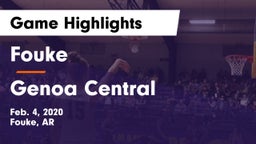 Fouke  vs Genoa Central  Game Highlights - Feb. 4, 2020