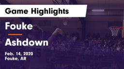 Fouke  vs Ashdown  Game Highlights - Feb. 14, 2020