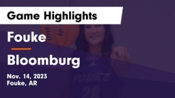Fouke  vs Bloomburg Game Highlights - Nov. 14, 2023