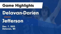 Delavan-Darien  vs Jefferson  Game Highlights - Dec. 7, 2023