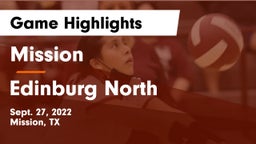 Mission  vs Edinburg North  Game Highlights - Sept. 27, 2022
