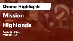 Mission  vs Highlands  Game Highlights - Aug. 25, 2023