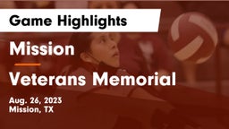 Mission  vs Veterans Memorial  Game Highlights - Aug. 26, 2023