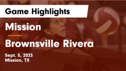 Mission  vs Brownsville Rivera Game Highlights - Sept. 5, 2023