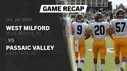 Recap: West Milford  vs. Passaic Valley  2015