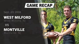 Recap: West Milford  vs. Montville  2016