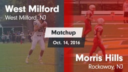 Matchup: West Milford High vs. Morris Hills  2016