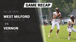 Recap: West Milford  vs. Vernon  2016