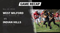 Recap: West Milford  vs. Indian Hills  2016