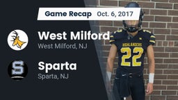 Recap: West Milford  vs. Sparta  2017
