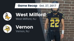 Recap: West Milford  vs. Vernon  2017