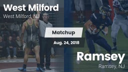 Matchup: West Milford High vs. Ramsey  2018