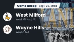 Recap: West Milford  vs. Wayne Hills  2018