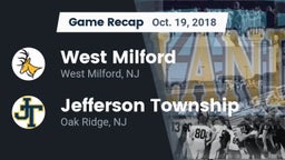 Recap: West Milford  vs. Jefferson Township  2018