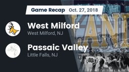 Recap: West Milford  vs. Passaic Valley  2018