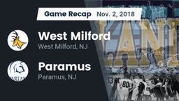 Recap: West Milford  vs. Paramus  2018