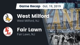 Recap: West Milford  vs. Fair Lawn  2019