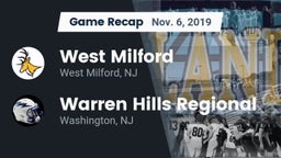 Recap: West Milford  vs. Warren Hills Regional  2019