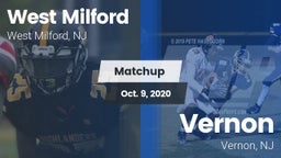 Matchup: West Milford High vs. Vernon  2020