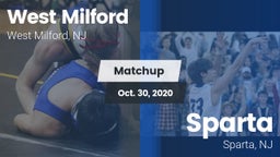 Matchup: West Milford High vs. Sparta  2020