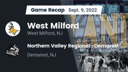 Recap: West Milford  vs. Northern Valley Regional -Demarest 2022