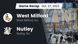 Recap: West Milford  vs. Nutley  2022