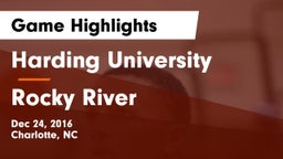 Harding University  vs Rocky River  Game Highlights - Dec 24, 2016