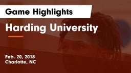 Harding University  Game Highlights - Feb. 20, 2018