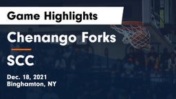 Chenango Forks  vs SCC Game Highlights - Dec. 18, 2021