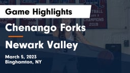 Chenango Forks  vs Newark Valley  Game Highlights - March 5, 2023