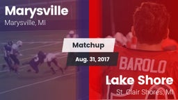 Matchup: Marysville High vs. Lake Shore  2017