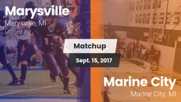 Matchup: Marysville High vs. Marine City  2017