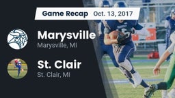Recap: Marysville  vs. St. Clair  2017