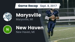 Recap: Marysville  vs. New Haven  2017