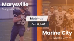 Matchup: Marysville High vs. Marine City  2018