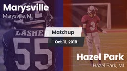 Matchup: Marysville High vs. Hazel Park  2019
