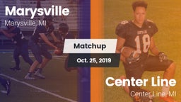 Matchup: Marysville High vs. Center Line  2019