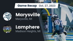 Recap: Marysville  vs. Lamphere  2023
