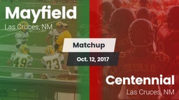 Matchup: Mayfield  vs. Centennial  2017
