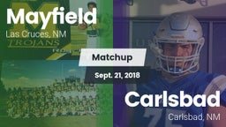 Matchup: Mayfield  vs. Carlsbad  2018