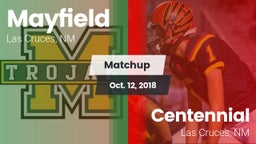Matchup: Mayfield  vs. Centennial  2018