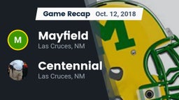 Recap: Mayfield  vs. Centennial  2018
