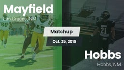 Matchup: Mayfield  vs. Hobbs  2019